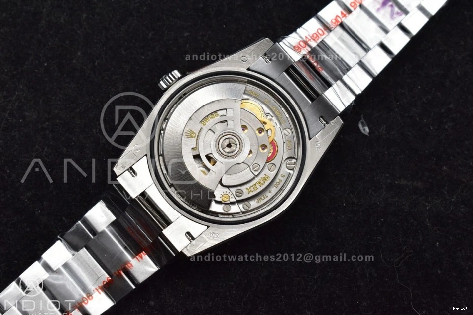 36 QF Dial Edition Weight) Grey on DayDate Best SS (Gain vr3255 904L V5 President Steel Bracelet 0304